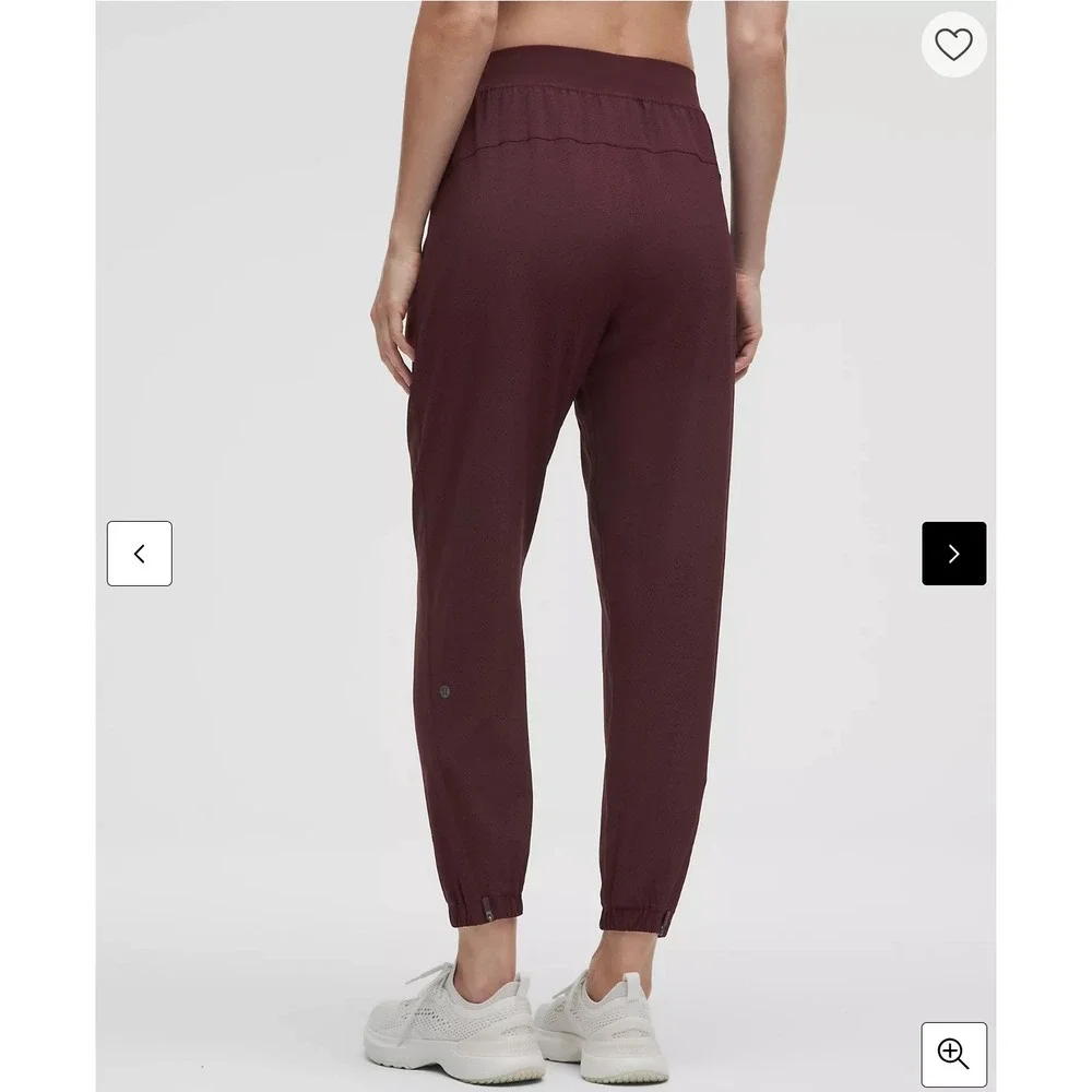 Lululemon Adapted State High Rise Jogger Midnight‎ Plum Purple Size 2 NEW